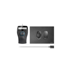 3DConnexion SpaceMouse Enterprise Kit 2, Set(schwarz/silber, SpaceMouse Enterprise, CadMouse Pro Wireless, Mauspad, USB-Hub)