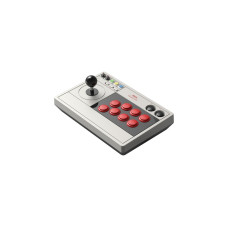 8BitDo Arcade Stick, Gamepad(grau, für Nintendo Switch, PC)