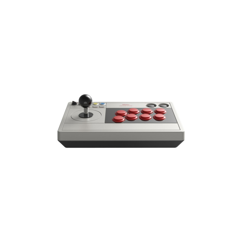 8BitDo Arcade Stick, Gamepad(grau, für Nintendo Switch, PC)