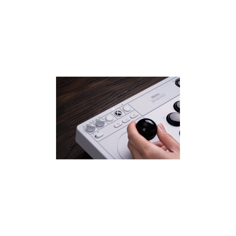 8BitDo Arcade Stick for Xbox, Joystick(weiß, für Xbox, PC)