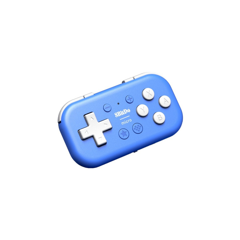 8BitDo Micro Bluetooth Gamepad(blau, für Nintendo Switch, Android, Raspberry Pi)