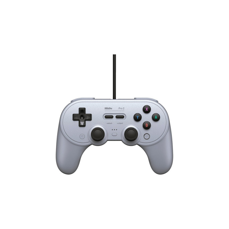 8BitDo Pro 2 Wired PS, Gamepad(grau)