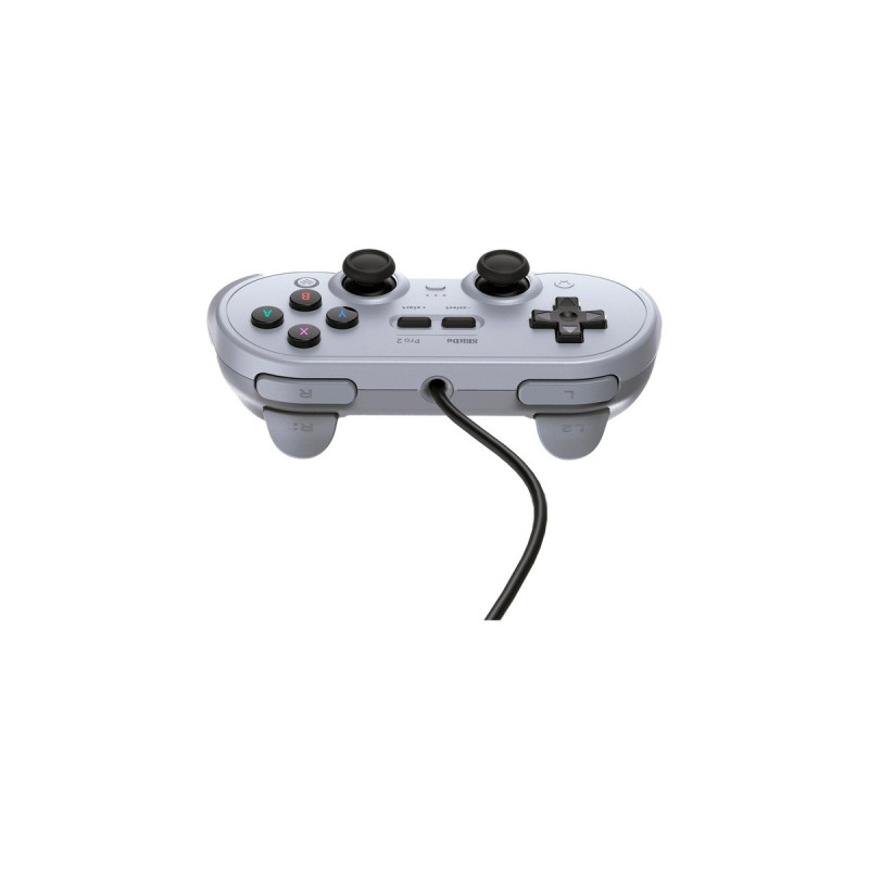 8BitDo Pro 2 Wired PS, Gamepad(grau)