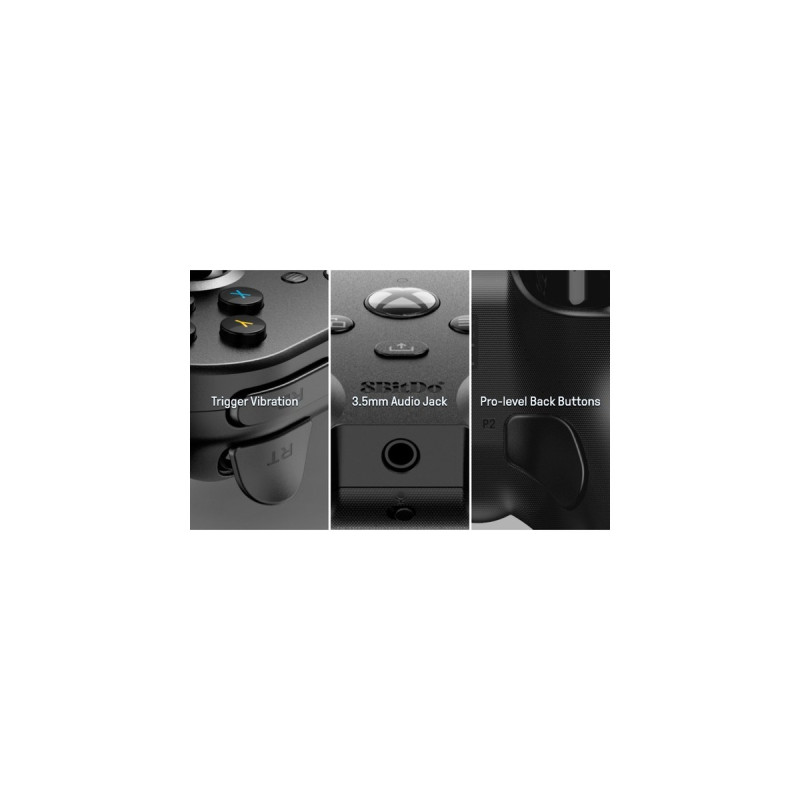 8BitDo Pro 2 Wired for Xbox, Gamepad(schwarz)