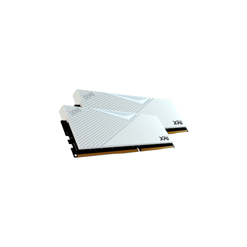 ADATA DIMM 64 GB DDR5-6400 (2x 32 GB) Dual-Kit, Arbeitsspeicher(weiß, AX5U6400C3232G-DCLAWH, XPG Lancer, INTEL XMP, AMD EXPO)