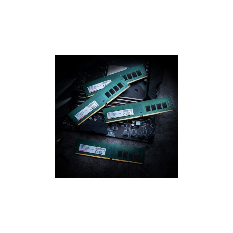 ADATA DIMM 8 GB DDR4-3200, Arbeitsspeicher(schwarz, GD4U320038G-SSS, Gold Tray)