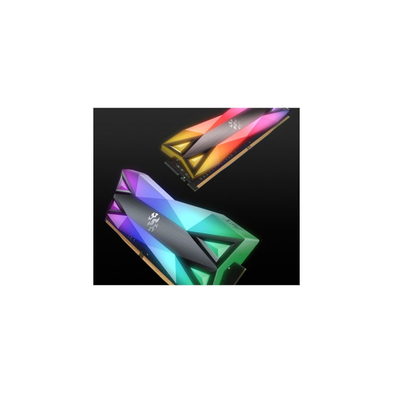 ADATA DIMM 8 GB DDR4-3200, Arbeitsspeicher(grau, AX4U32008G16A-ST60, XPG SPECTRIX D60G, INTEL XMP)