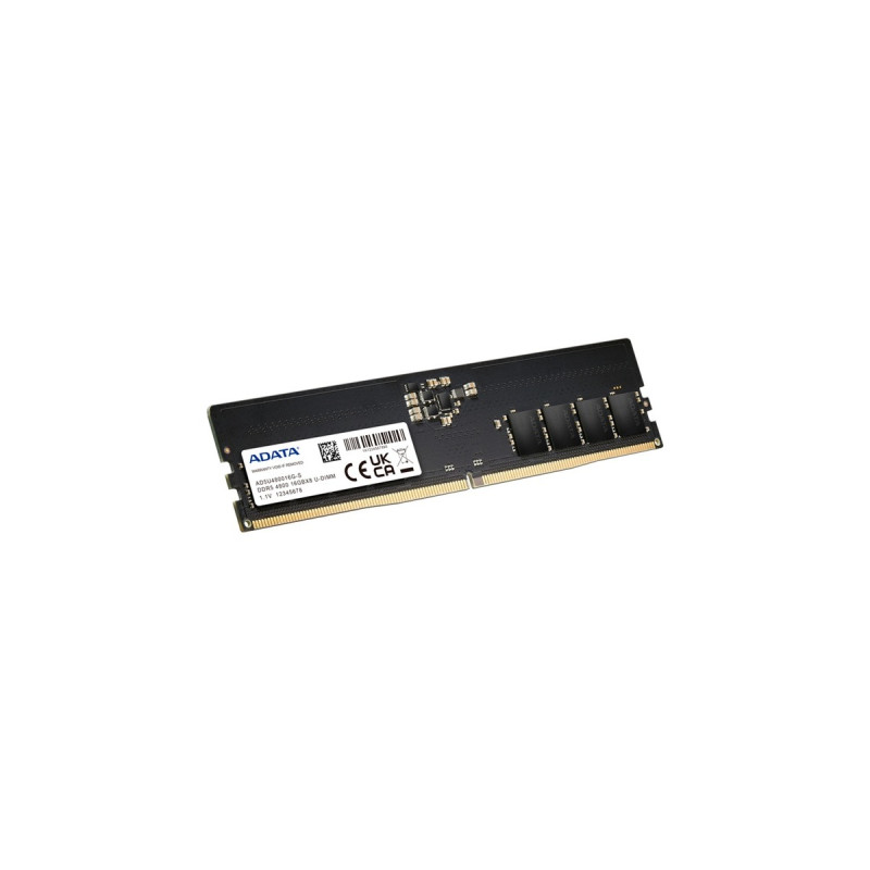 ADATA DIMM 8 GB DDR5-4800, Arbeitsspeicher(schwarz, AD5U48008G-S, Premier)