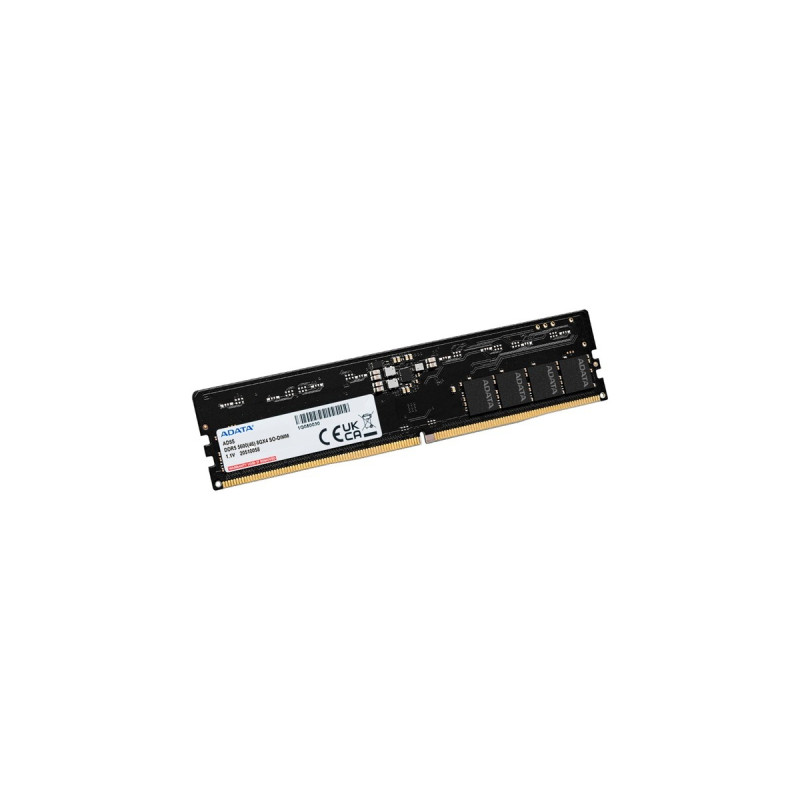 ADATA DIMM 8 GB DDR5-5600, Arbeitsspeicher(schwarz, AD5U56008G-S, Premier Tray)