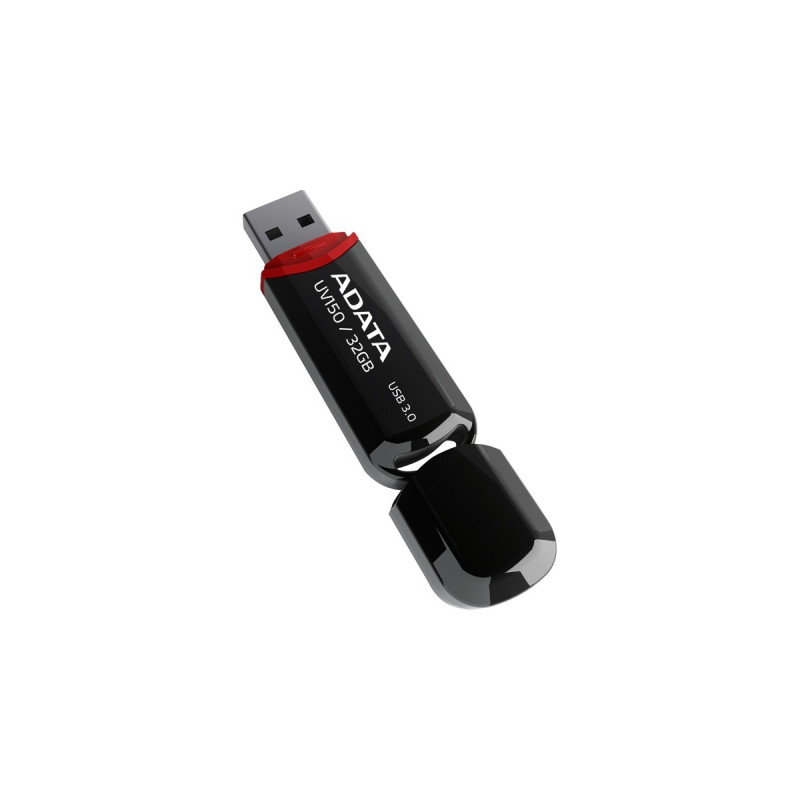 ADATA DashDrive Value UV150 32 GB, USB-Stick(schwarz, USB-A 3.2 Gen1)