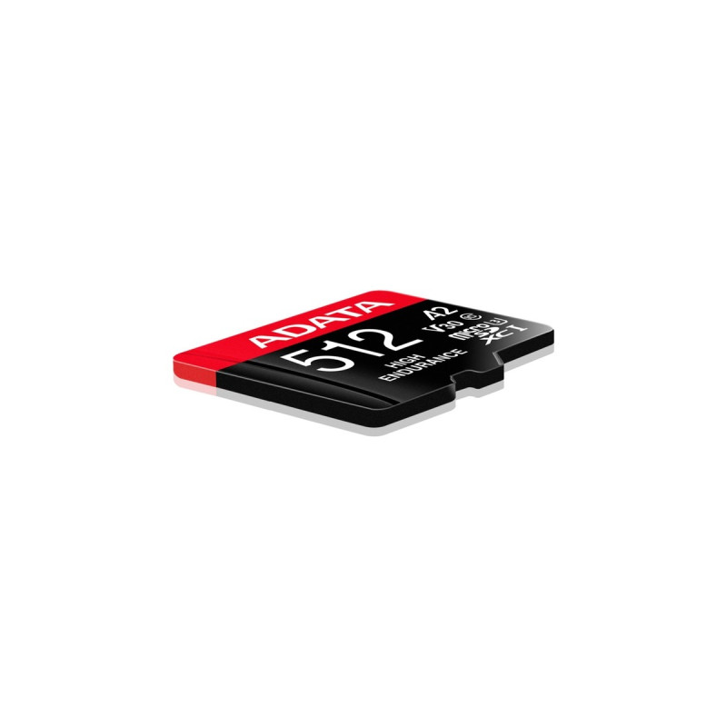 ADATA High Endurance 512 GB microSDXC, Speicherkarte(UHS-I U3, Class 10, V30, A2)