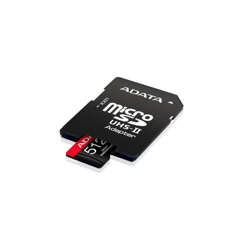 ADATA High Endurance 512 GB microSDXC, Speicherkarte(UHS-I U3, Class 10, V30, A2)