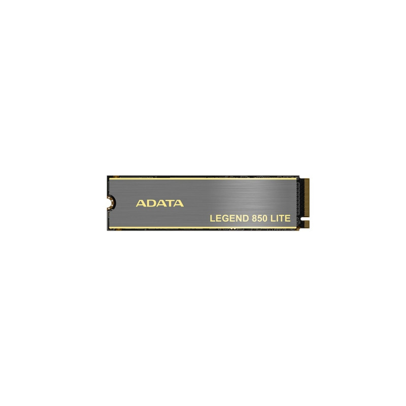 ADATA LEGEND 850 LITE 500GB, SSD(dunkelgrau/gold, PCIe 4.0 x4, NVMe 1.4, M.2 2280)