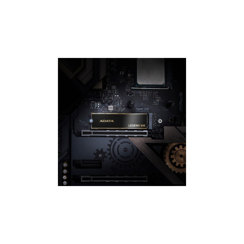 ADATA LEGEND 900 512 GB, SSD(schwarz/gold, PCIe 4.0 x4, NVMe 1.4, M.2 2280)