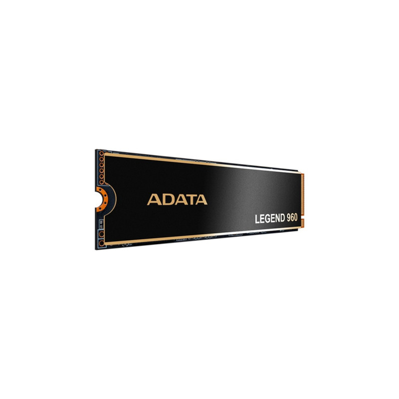ADATA LEGEND 960 1 TB, SSD(dunkelgrau/gold, PCIe 4.0 x4, NVMe 1.4, M.2 2280)