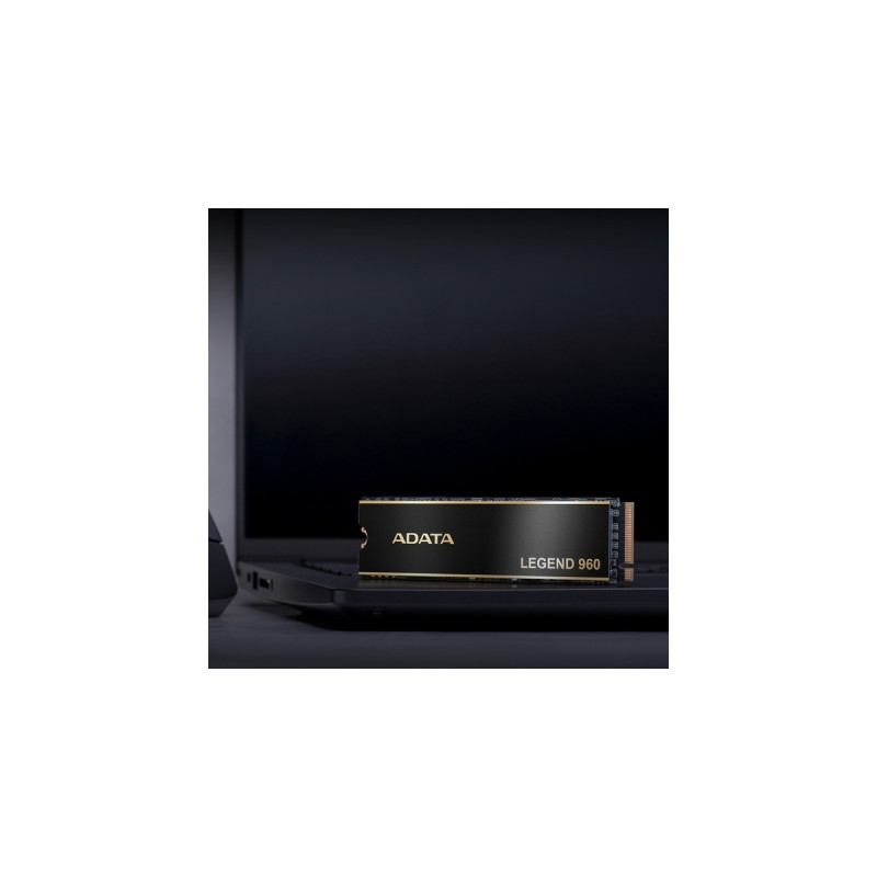 ADATA LEGEND 960 2 TB, SSD(dunkelgrau/gold, PCIe 4.0 x4, NVMe 1.4, M.2 2280)
