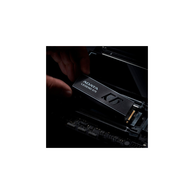 ADATA LEGEND 970 1 TB, SSD(schwarz/aluminium, PCIe 5.0 x4,NVMe 2.0 , M.2 2280)