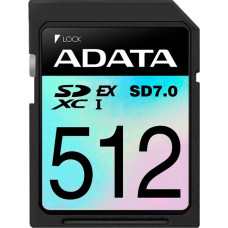 ADATA Premier Extreme SDXC 512 GB, Speicherkarte(schwarz, SD Express, UHS-I U3, Class 10, V30)