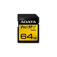 ADATA Premier One 64 GB SDXC, Speicherkarte(UHS-II U3, Class 10, V90)