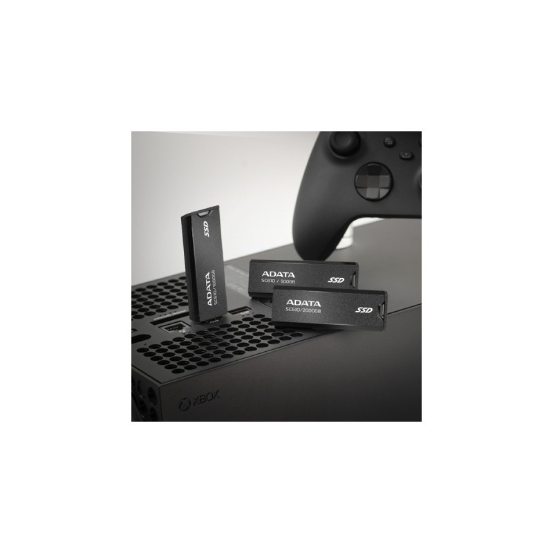 ADATA SC610 1000 GB, Externe SSD(schwarz, USB-A 3.2 Gen 2)