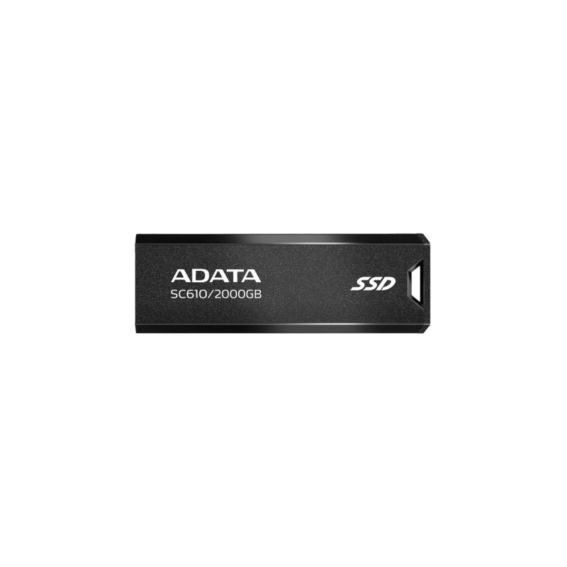 ADATA SC610 2000 GB, Externe SSD(schwarz, USB-A 3.2 Gen 2)