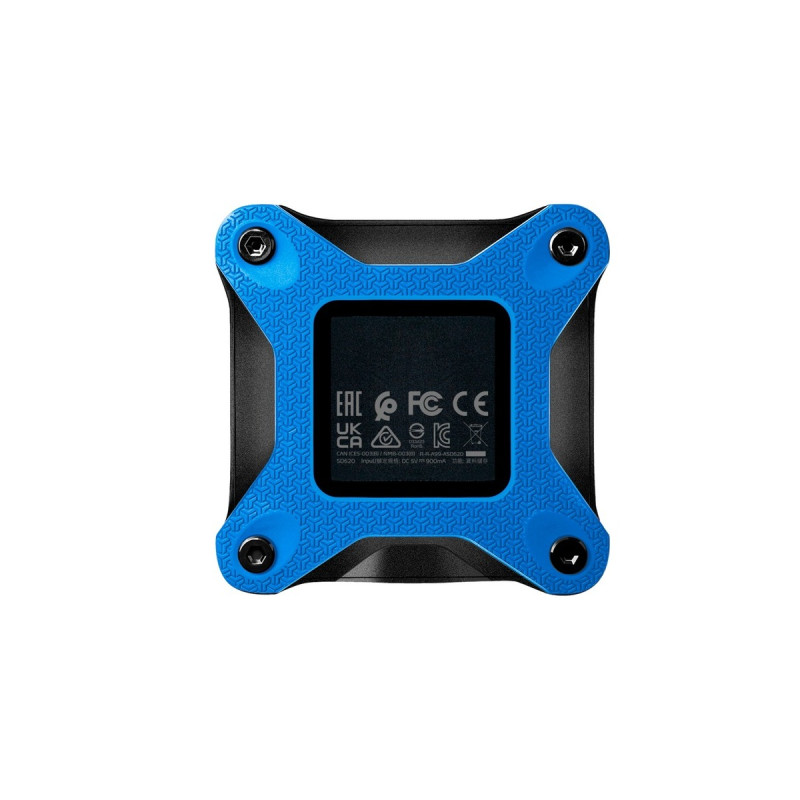 ADATA SD620 512 GB, Externe SSD(blau, Micro-USB-B 3.2 Gen 2 (10 Gbit/s))