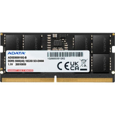 ADATA SO-DIMM 16 GB DDR5-5600, Arbeitsspeicher(schwarz, AD5S560016G-S, Premier Tray, Outlet)