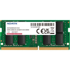 ADATA SO-DIMM 8 GB DDR4-2666, Arbeitsspeicher(schwarz, AD4S26668G19-SGN, Premier Tray)