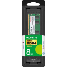 ADATA SO-DIMM 8 GB DDR4-3200, Arbeitsspeicher(schwarz, GD4S320038G-SSS, Gold Tray)