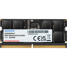 ADATA SO-DIMM 8 GB DDR5-5600, Arbeitsspeicher(schwarz, AD5S56008G-S, Premier Tray)