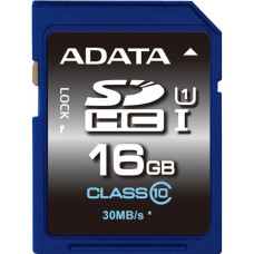 ADATA Secure Digital SDHC Card UHS-I 16 GB, Speicherkarte(UHS-I U1, Class 10)