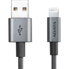 ADATA Sync & Lade Lightning Kabel, Adapter(titan, 1 Meter)