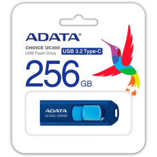 ADATA UC300 256 GB, USB-Stick(dunkelblau/hellblau, USB-C 3.2 Gen 1)