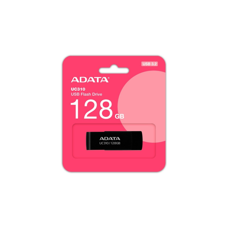 ADATA UC310 128GB, USB-Stick(schwarz, USB-A 3.2 Gen 1)