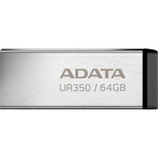 ADATA UR350 64 GB, USB-Stick(nickel/schwarz, USB-A 3.2 Gen 1 (5 Gbit/s))