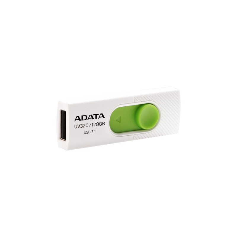 ADATA UV320 128 GB, USB-Stick(weiß/grün, USB-A 3.2 Gen 1)