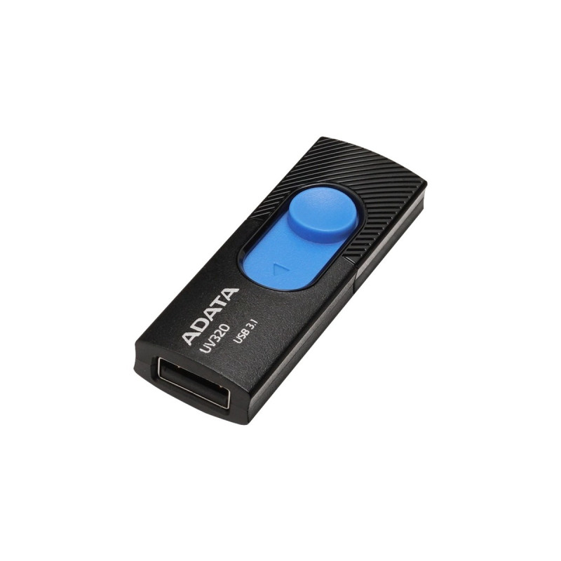 ADATA UV320 32 GB, USB-Stick(schwarz/blau, USB-A 3.2 Gen 1)