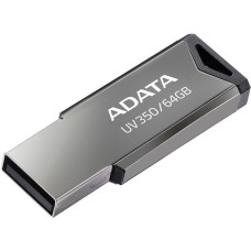 ADATA UV350 64 GB, USB-Stick(silber, USB-A 3.2 Gen 1, Retail)