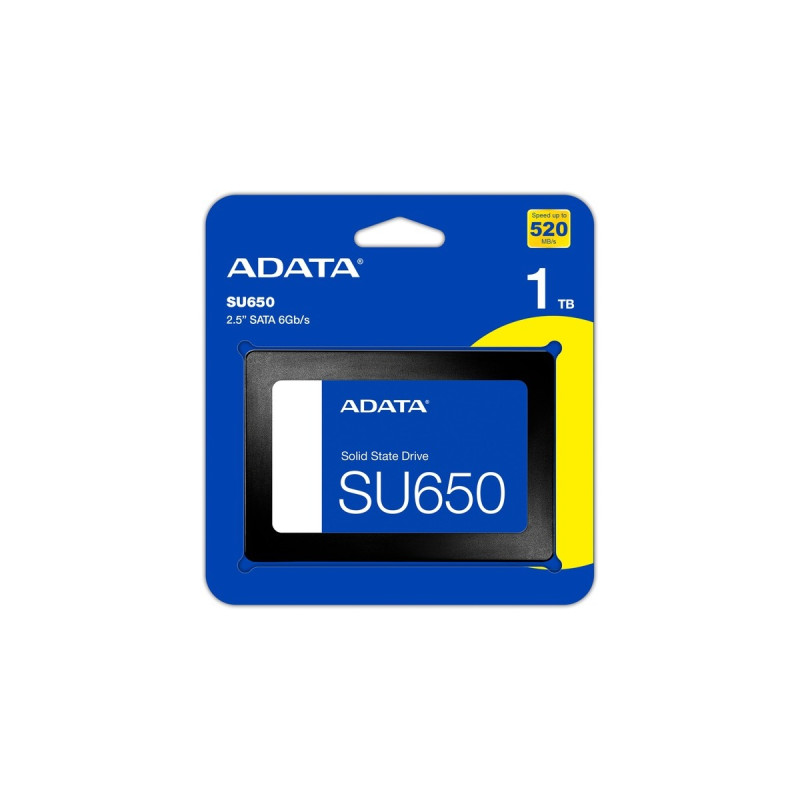 ADATA Ultimate SU650 1 TB, SSD(schwarz, SATA 6 Gb/s, 2,5