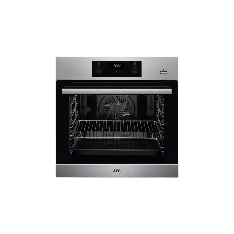 AEG BGH35501VA, Backofen(edelstahl, inkl. FlexiRunners Vollauszug)