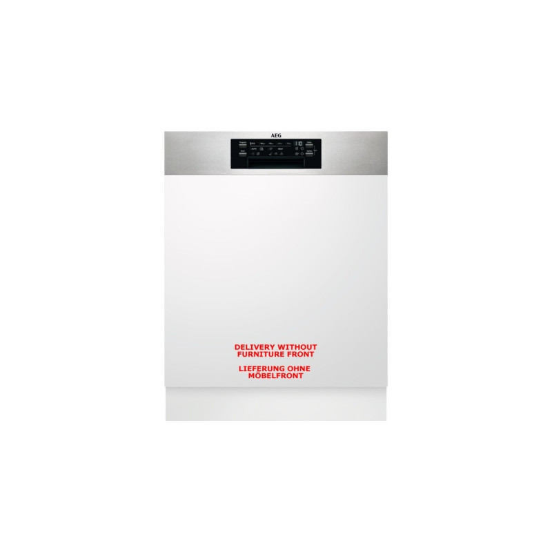 AEG FES8380CPM, Spülmaschine(edelstahl, 60 cm, inkl. Glaskorb A9SZGB01)
