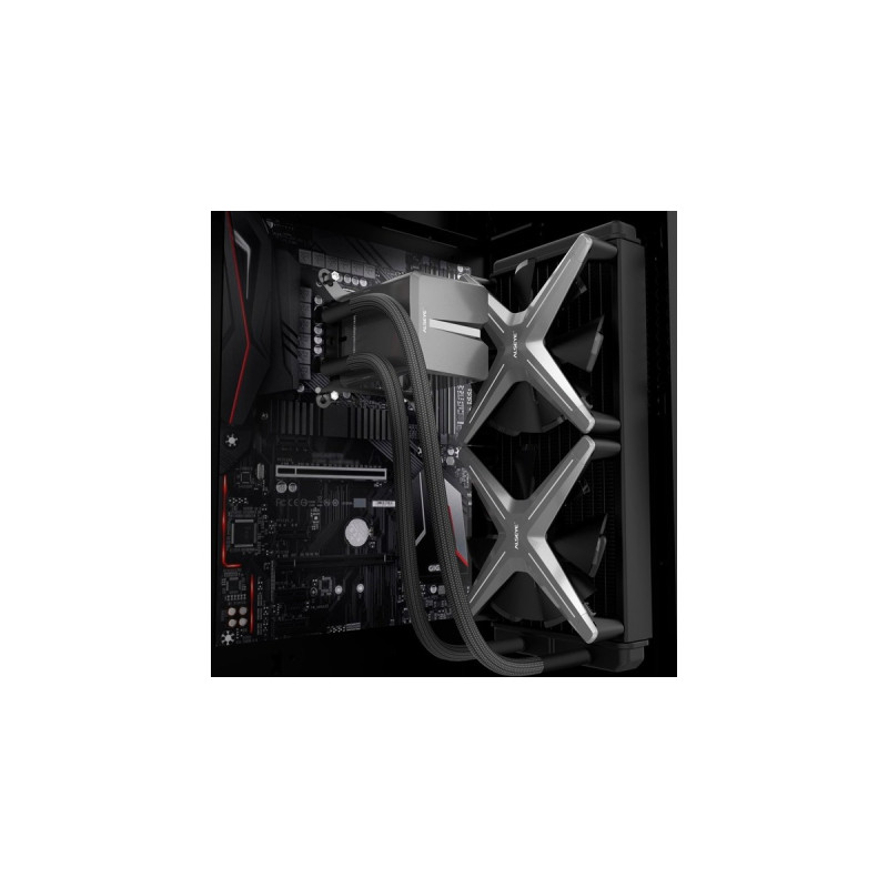 ALSEYE X240 240mm, Wasserkühlung(grau/schwarz)