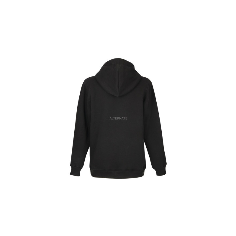 ALTERNATE ATTAX Hoodie (Logo geprägt) XXL, Pullover(schwarz)