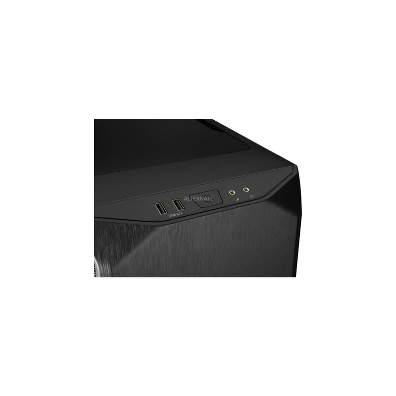 ALTERNATE Gaming-PC Silent Edition • RTX 4060 • AMD Ryzen™ 5 7500F • 16 GB RAM(schwarz/transparent, Windows 11 Home 64-Bit)