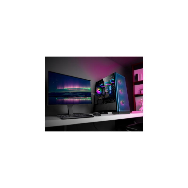 ALTERNATE Gaming-PC Window Edition • RTX 4070 • Intel® Core™ i5-14600KF • 32 GB RAM(schwarz/transparent, Windows 11 Home 64-Bit)