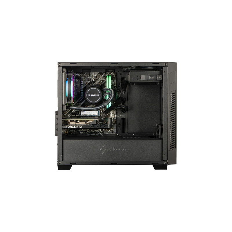 ALTERNATE Gaming-PC • RTX 4060 • AMD Ryzen™ 5 5600 • 16 GB RAM(schwarz/transparent, Windows 11 Home 64-Bit)