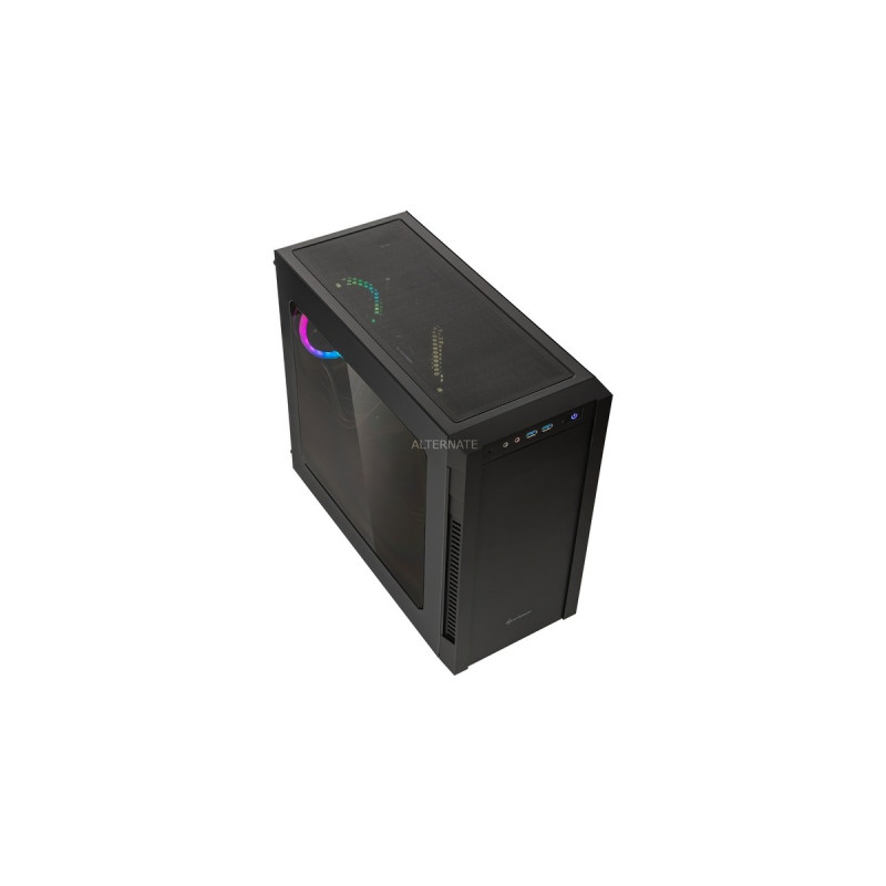 ALTERNATE Gaming-PC • RTX 4060 • AMD Ryzen™ 5 5600 • 16 GB RAM(schwarz/transparent, Windows 11 Home 64-Bit)