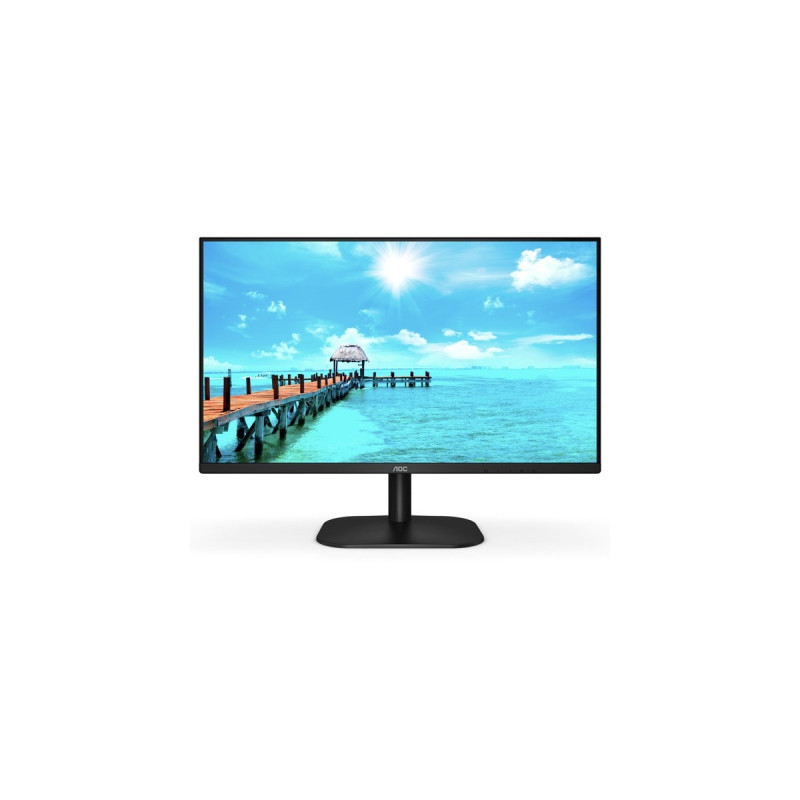 AOC 24B2XHM2, LED-Monitor(60 cm (24 Zoll), schwarz, FullHD, VA, 75 Hz, HDMI)