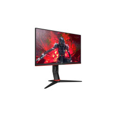 AOC 24G2ZU/BK, Gaming-Monitor(61 cm (24 Zoll), schwarz/rot, FullHD, IPS, AMD Free-Sync Premium, 240Hz Panel)
