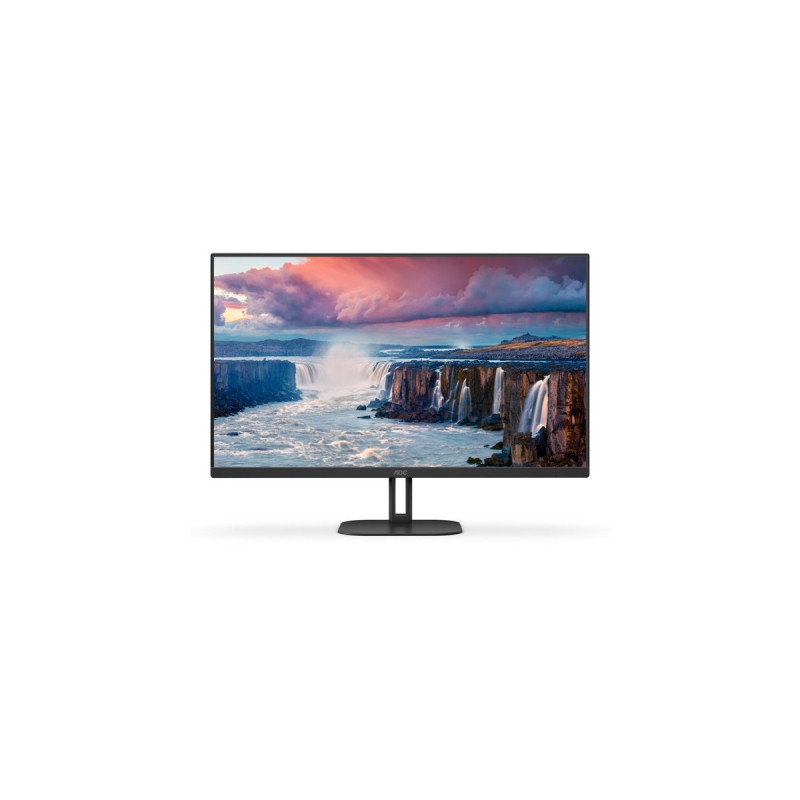 AOC 24V5CE/BK, LED-Monitor(61 cm (24 Zoll), schwarz, FullHD, 75 Hz, USB-C)